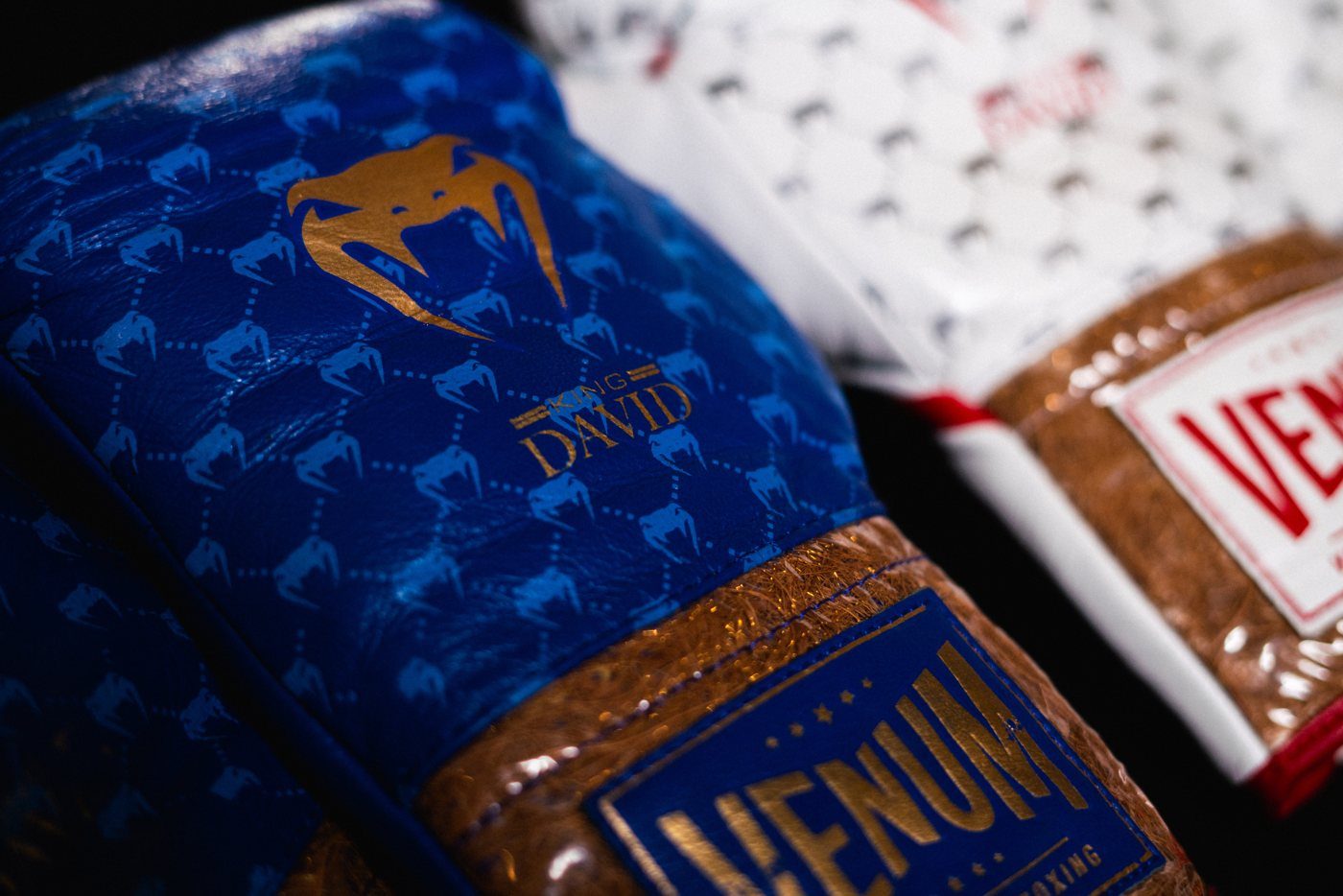 Boxing gloves, detail